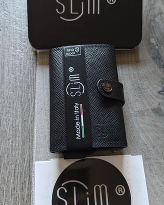 Portafoglio schermato porta carte di credito SLim