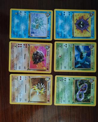 Carte Pokemon fossil