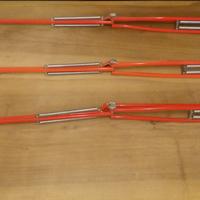 3x lampada Naska Loris di LUXO originali anni '70