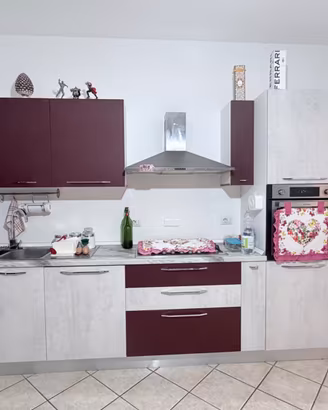 Cucina Creo Kitchens moderna con Penisola, Elettro