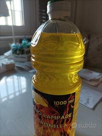 olio alla citronella per torce e lampade 