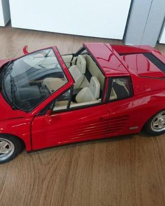 Testarossa TARGA 1/8 POCHER Ferrari rossa rielabor