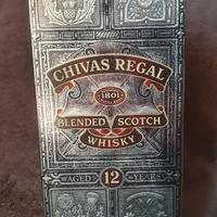 Chivas Regal blended scotch whisky 12 years old.