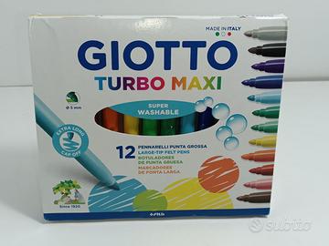 Turbo Max pennarelli punta grossa da 12 Giotto