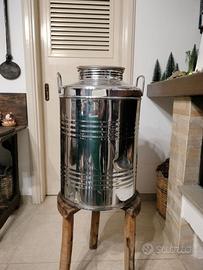 Bidoni per olio in acciaio INOX