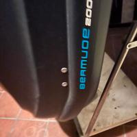 Baule da tetto Bermude 200 con attacchi per Jeep R