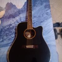 Chitarra Washburn D10SCE Black