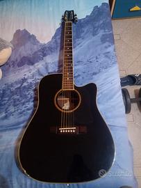 Chitarra Washburn D10SCE Black