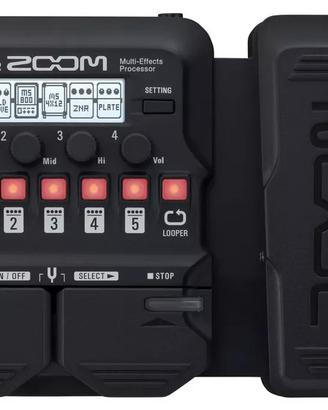 ZOOM G1X FOUR  multi effetto chitarra 