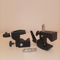 morsetti Manfrotto Super Clamp 035 + 2 spigot