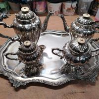 Set teiera in argento Sheffield