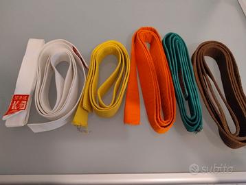 Cinture karate arti marziali