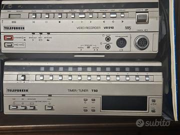 Videoregistratore vintage Telefunken VR510 + Timer