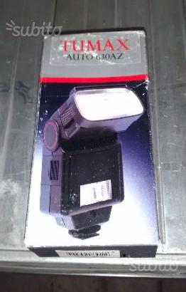 FLASH ELETTRONICO TUMAX 630AZ NUOVO(30 mt.)