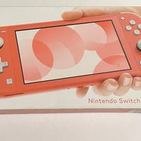 Nintendo switch giochi scatola e caricabatterie