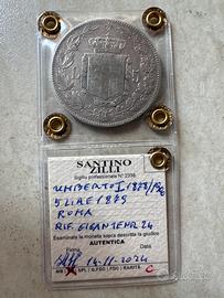 Scudo Umberto I 1879