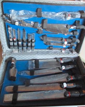 Set coltelli da cucina con valigia Profiline NUOVA