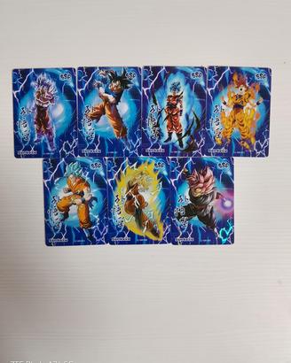 Carte Dragon Ball da collezione 