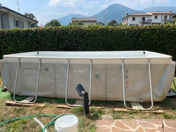Piscina Bestway Power Steel 4x2 m con scaletta