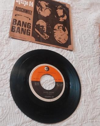 vinile 45 giri Nomadi Bang bang/Auschwitz 