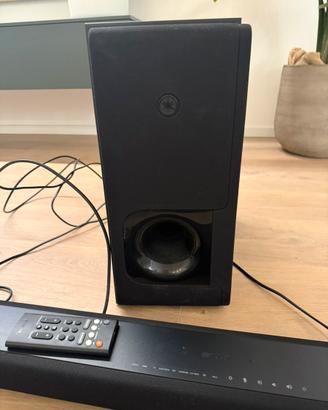 Soundbar e cassa Yamaha