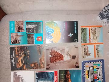 14 Cartoline QSL di Stazione Radio Mondiali OC