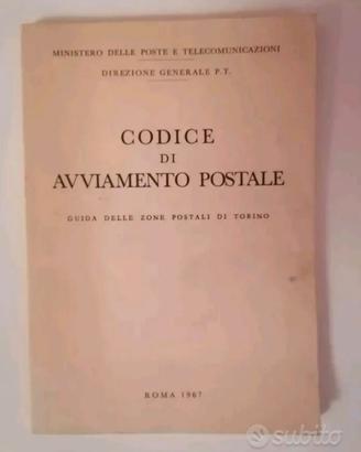 Libretto Codice Di Avviamento Postale
