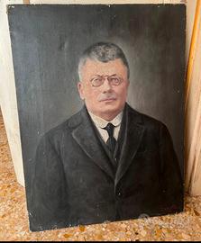 Ritratto olio su tela