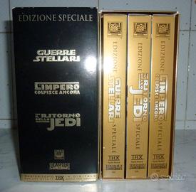 Trilogia Guerre Stellari VHS in edizione speciale