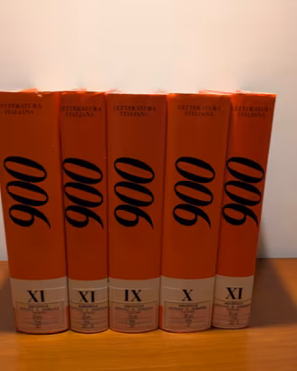 Seconda metà collezione Letteratura italiana 900