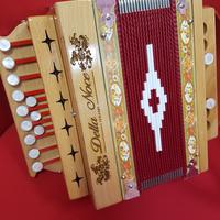 Organetto a 2 bassi Della Noce PENNESE sol.NUOVO