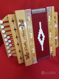 Organetto a 2 bassi Della Noce PENNESE sol.NUOVO