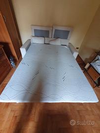 topper matrimoniale  memory alto 6 cm