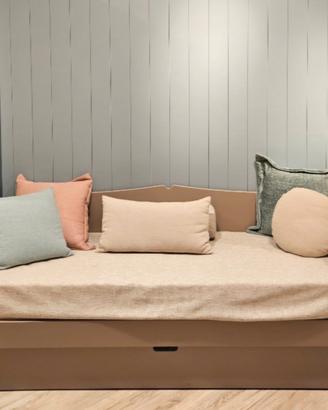 Letto Singolo Bambino/Bambina Legno Massello