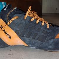 attrezzatura arrampicata SCARPA instinct lacci 