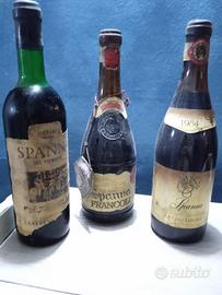 Lotto 3 Bottiglie Spanna Vintage  del Piemonte