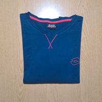 Maglia Lotto manica lunga Blu/Rosa - Taglia S 