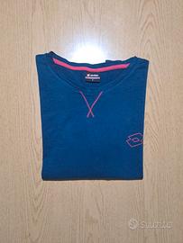Maglia Lotto manica lunga Blu/Rosa - Taglia S 