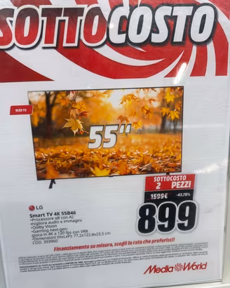 TV SMART LG OLED 55