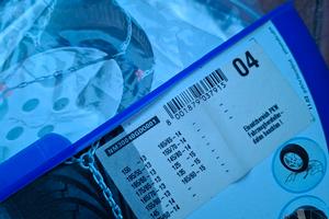 catene nuove auto neve ghiaccio 