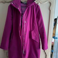 Parka FREEDOMDAY idrorepellente fucsia taglia S/M