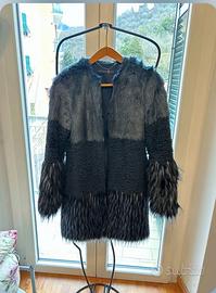 Cappotto pelliccia Trussardi 