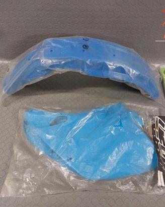 KIT PLASTICHE KAWASAKI KX 1992 1993 UFO BLU NUOVO