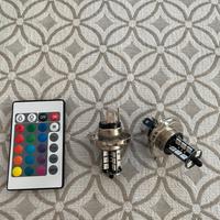 Lampadine h4 rgb per auto e moto