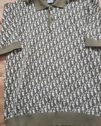 Dior tshirt polo oblique