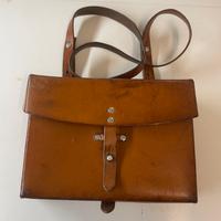 Borsa in pelle vintage 1979 esercito svizzero