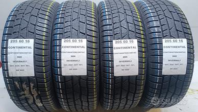 4 GOMME 205 60 16 CONTINENTAL INV RIF4025
