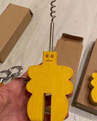 Cavatappi Legnomagia in legno con magnete