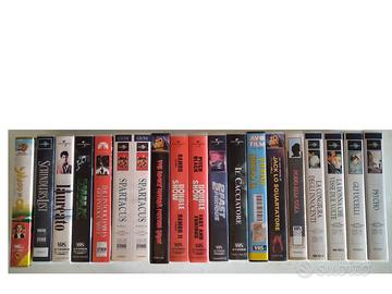 VHS COLLEZIONE 20 FILM CACCIATORE INTOCCABILI ECC