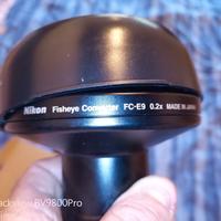 Per Nikon 8800 lente fisheye FC-E9 nuovo
